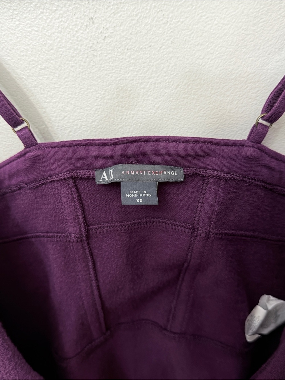 A|X Purple Corset Bustier Cami Top Zip Front XS - Picture 4 of 5